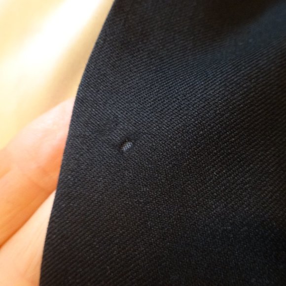 NEW Stafford Mens Classic BLACK Wool pleat Front 2 Pc Suit 38R Jacket 32x32 Pant - Picture 5 of 8